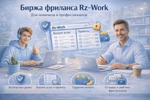 Биржа фриланса Rz-Work: для новичков и профессионалов
