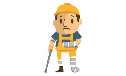 Causes of work injuries